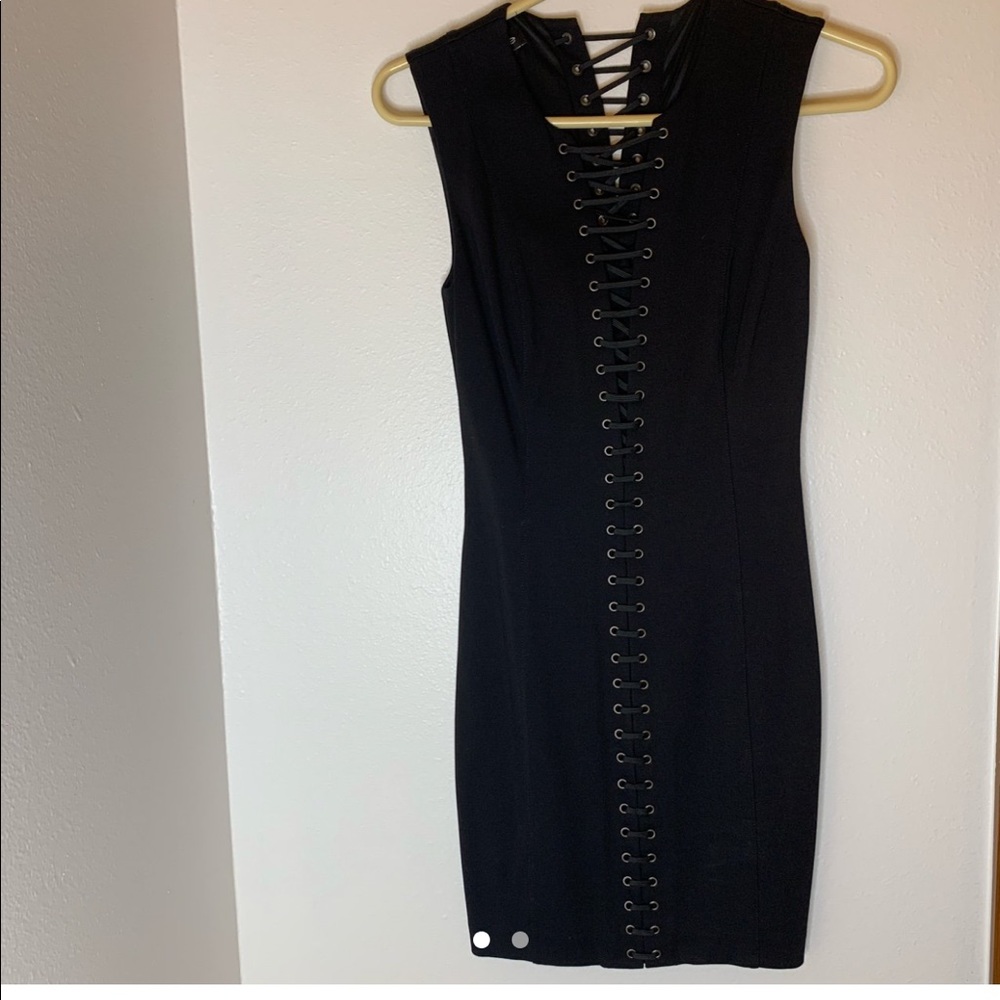BEBE black mini dress